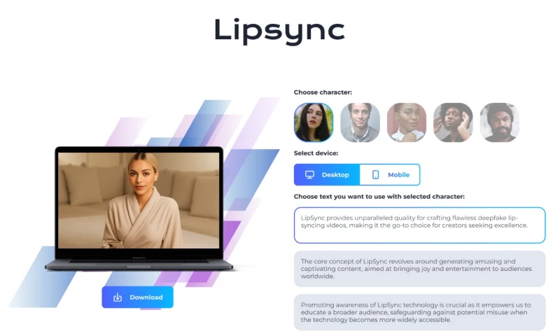 ProtoQ - AI Lip Sync