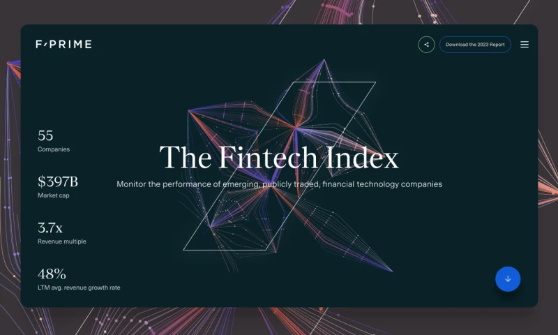 Interactive Fintech Index with Filters, Analysis & Reporting