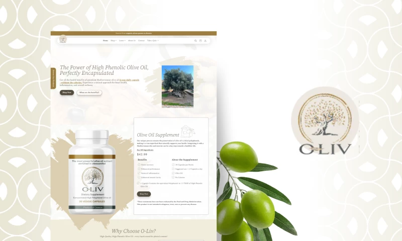 eSEOspace - O-liv Olive Oil Supplement