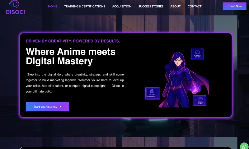 The Website Makers - Disoci