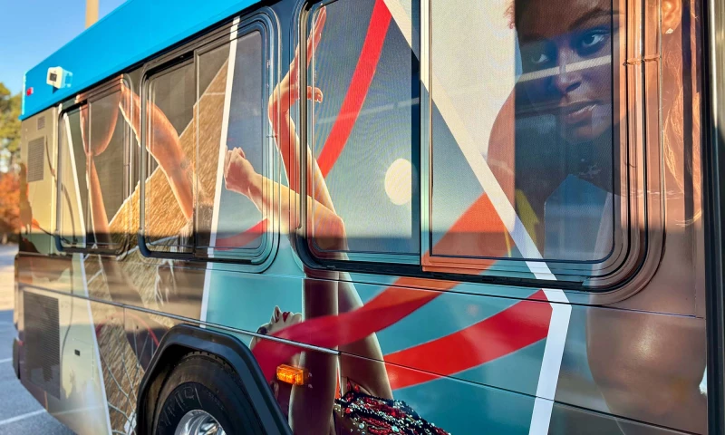 World University Games Bus Wrap