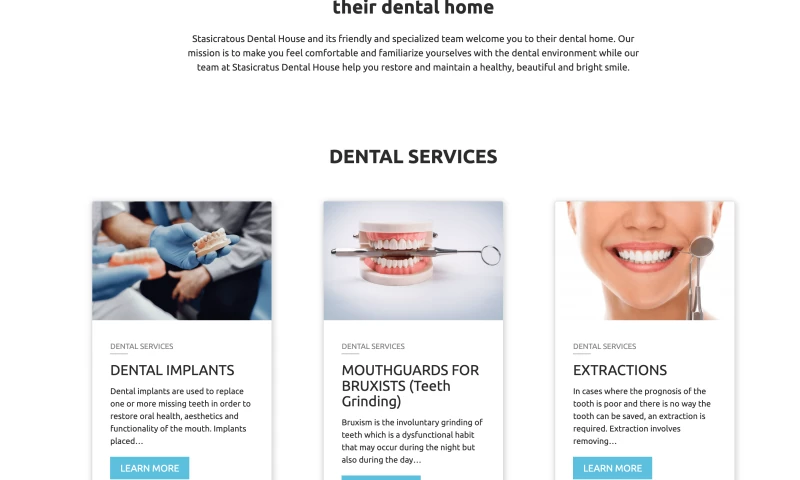Seamless Digital - Dental House web development & branding