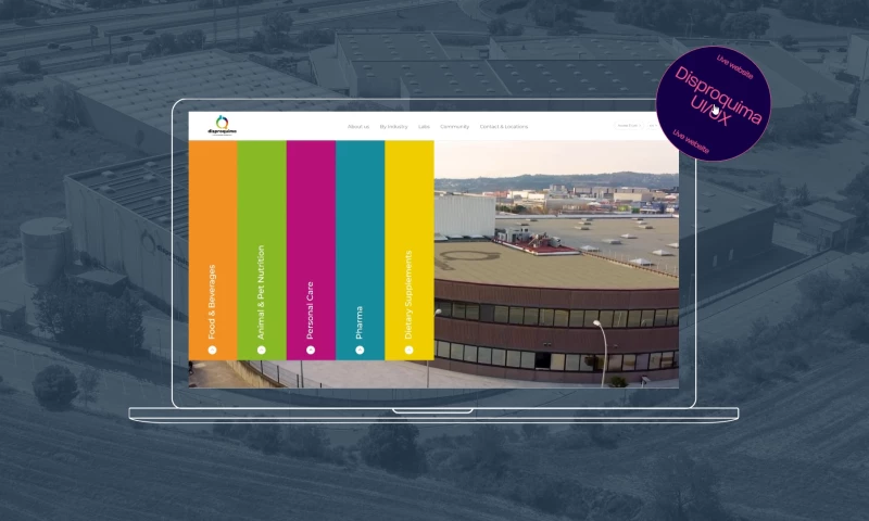 Corporate Website for Global Ingredient Distributor