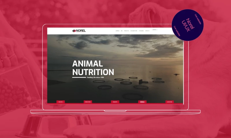 Corporate Website & Internal Platform for Animal Nutrition Company