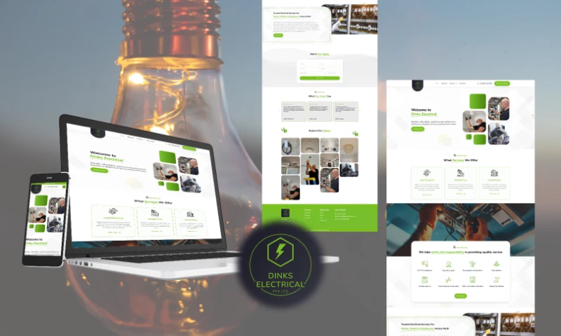 Websadroit - WordPress Website for Electrical Services Residential & Commercial