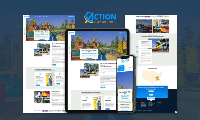 Websadroit - Childrens Playground Website Design & Development Services