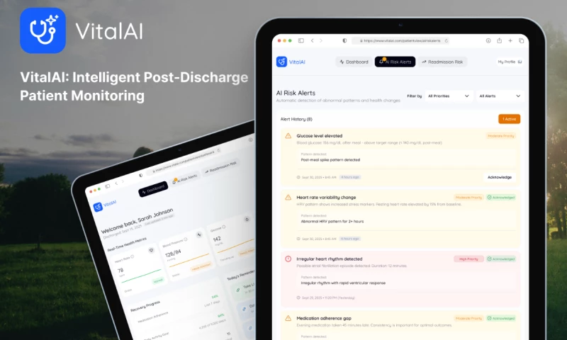 VitalAI Smart Post-Discharge Patient Monitoring