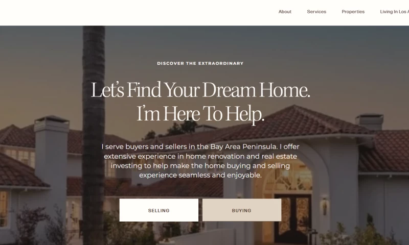 Axencia - Compass Real Estate Agent Portfolio Website
