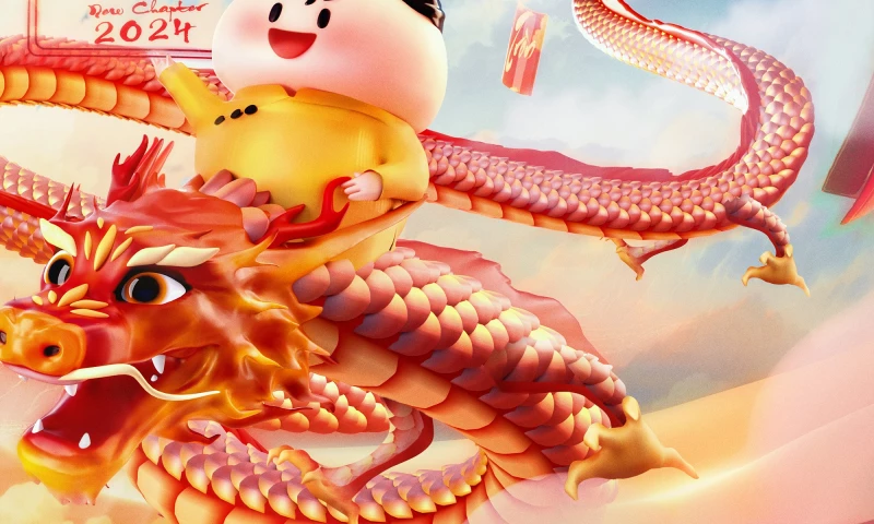 TRÒN - 3D CGI Breakdown - Year of the Dragon 2024