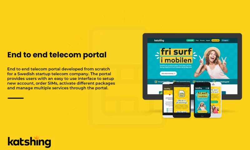 RIKSOF - Katshing - Cloud-Based Telecom Portal for SIM ordering