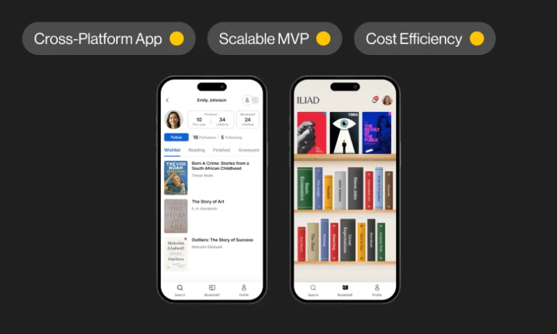 Scalable MVP for a Personalized Social Reading App