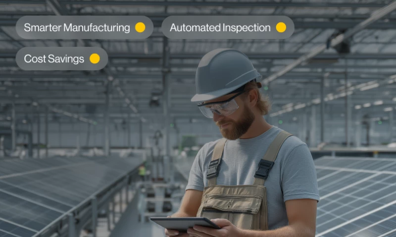 Defect Detection in Solar Panel Manufacturing Using Computer Vision