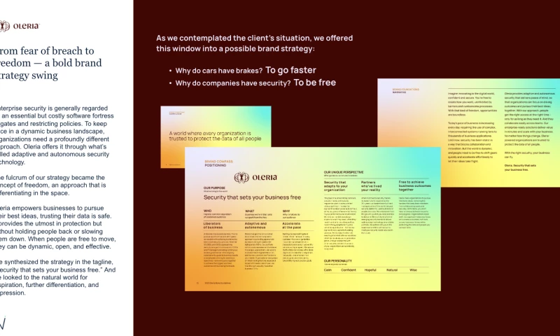 Brand Creation: positioning, naming, visual identity, messaging