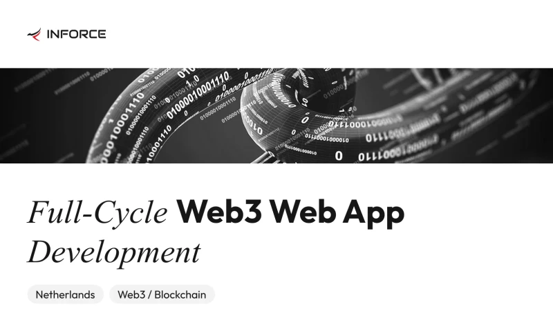 Inforce Digital - Web App Development For Web3 Solutions Provider