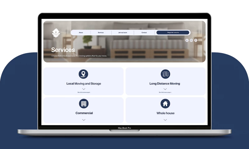 Hike Branding - Webflow Redesign for Moving & Relocation Brand
