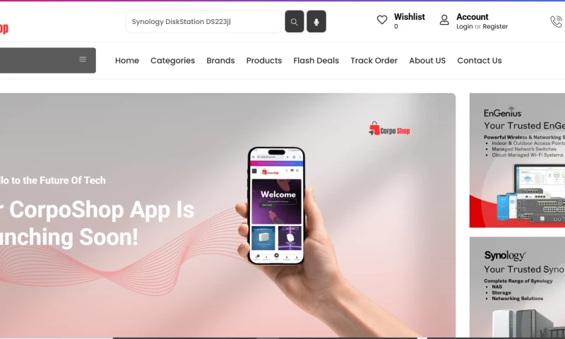CorpoEx - E-Commerce
