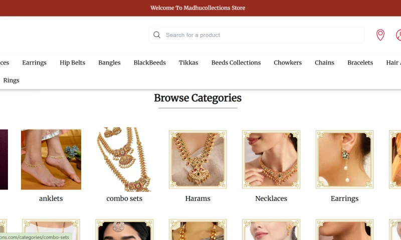 The Website Makers - Madhu Collections