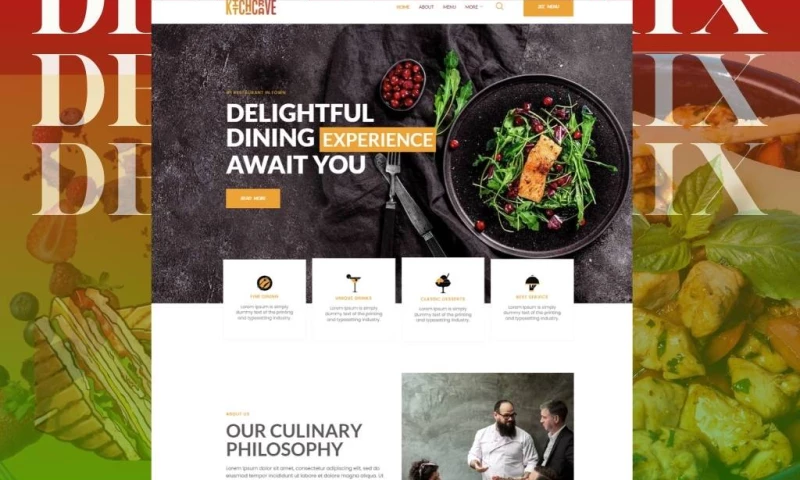 Devsyntrix - KitchCrave Culinary & Recipe Website