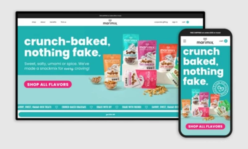 Marimix store's custom design and development