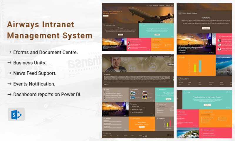 Airways Intranet Management System
