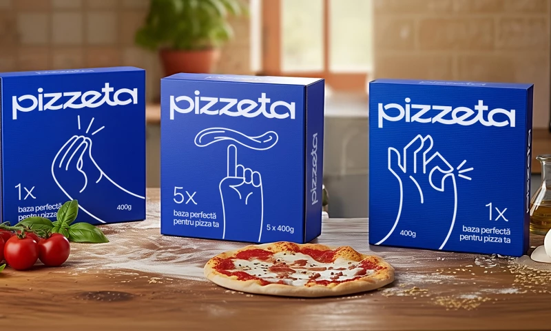 BroHouse - Pizzeta | Artisanal Pizza Packaging Design