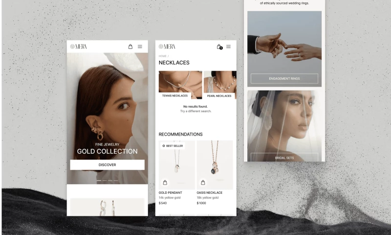 U1CORE - MERA | Premium Jewelry E-commerce