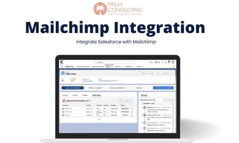 Integrate Mailchimp with Salesforce
