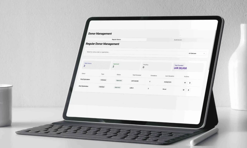 Tensho Labs LLC - IAF Student & Donor Portal