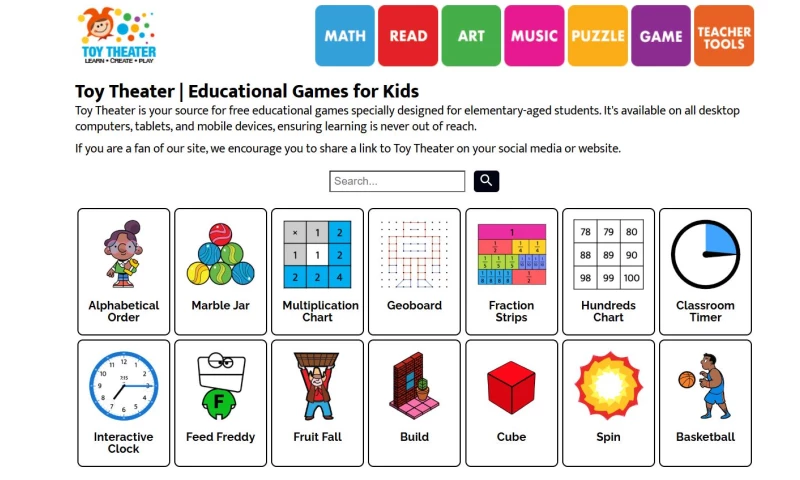 Axencia - Toy Theater Interactive Learning Platform for Kids