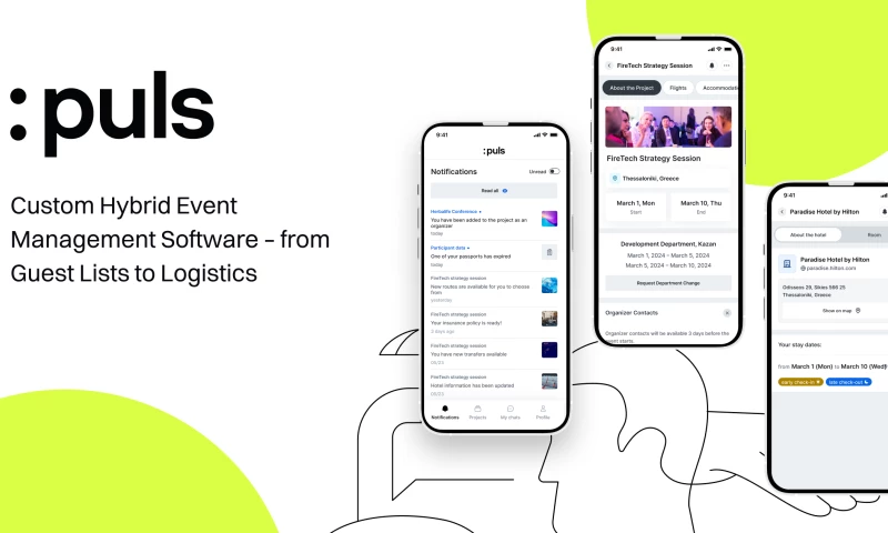 Custom Hybrid Event Management Software