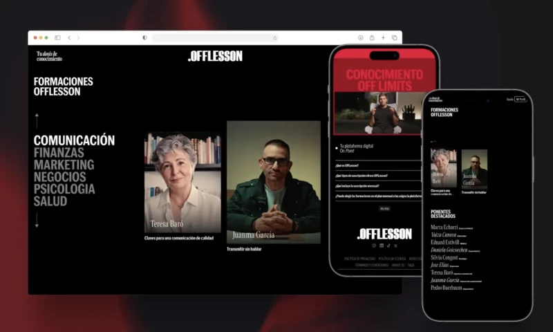 OffLesson - portal with educational video