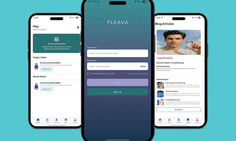Fleava: Hair Health for Men