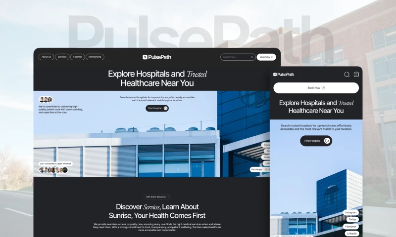 Aus NewTechs Pty Ltd - Healthcare Industry Website Development