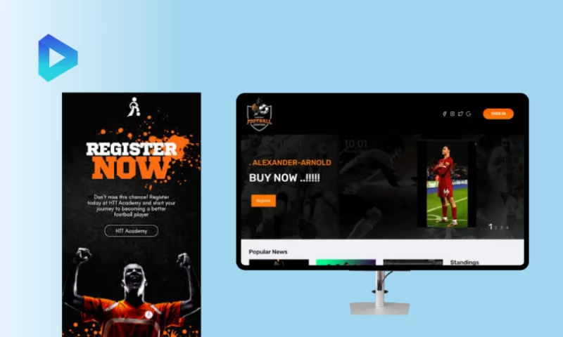 Fantasy Football Empire: Custom Platform by DigiPrima