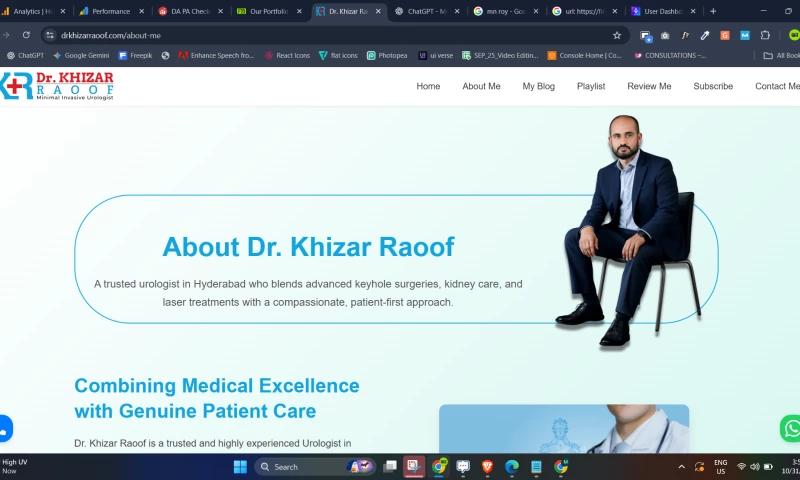Firstclusive Branding - dr khizar rouf