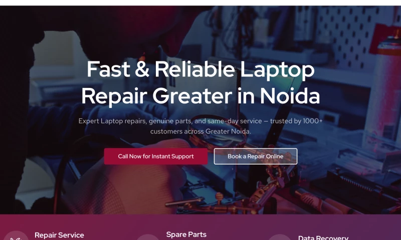 Webmark8 - Website Design & Local SEO for Vedika Laptop Solutions