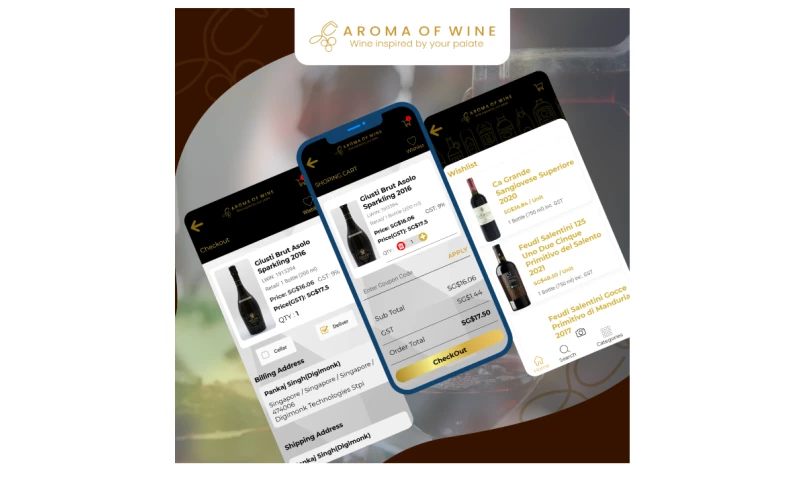 Aroma of wine Mobile App