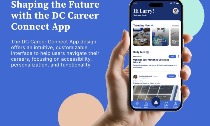 Designity - Mobile App Design - DC Career Connect