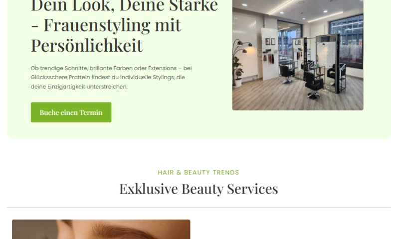 Engridded - Smart Website for Modern Hair Salon