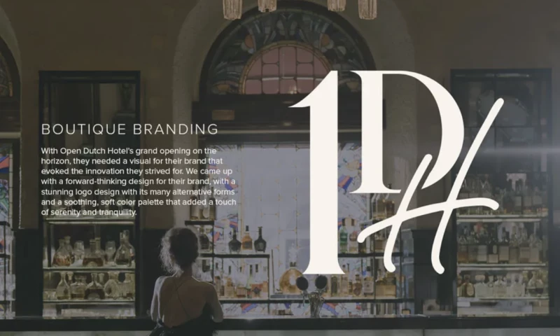 Designity - Branding & Logo Design - One Dutch Hotel