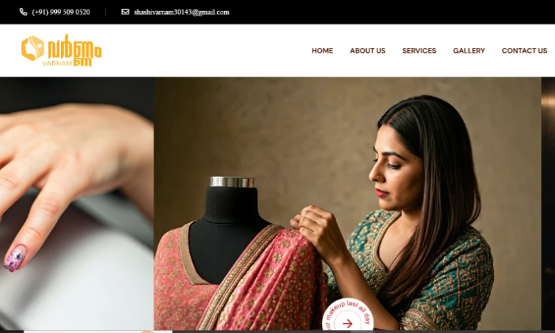 Tech2morrow Software & Services Pvt. Ltd. - Website Design & Development for Varanam