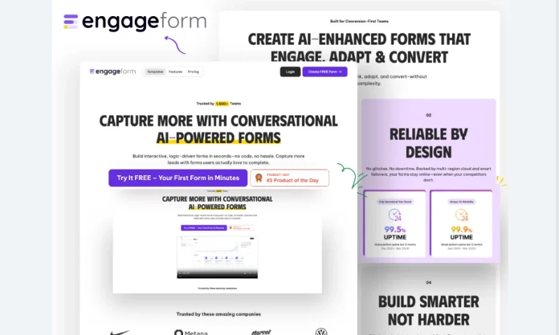 EngageForm: An AI-Powered Form Builder