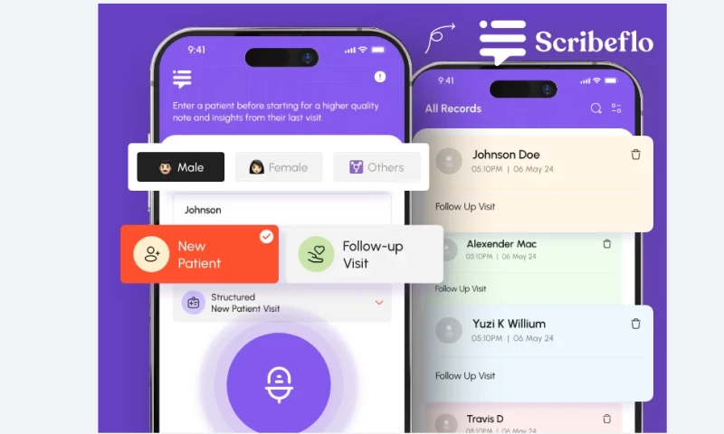 Scribeflo: AI-Powered Medical Scribe Platform