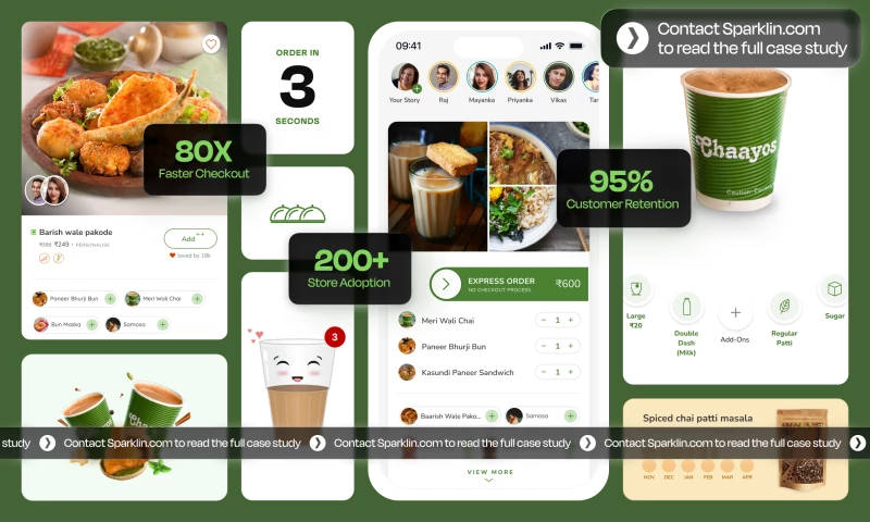 Sparklin Innovations - Chaayos | Mobile App Development for India's Largest Tea Café Chain