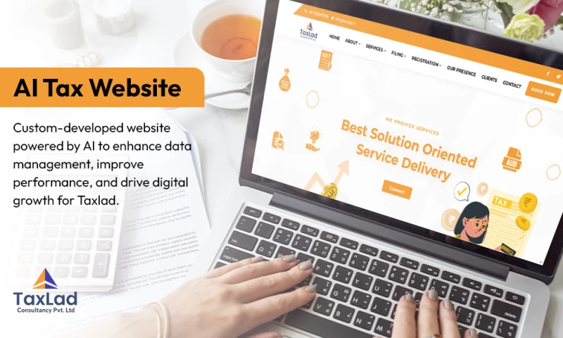 AI-Powered Website Development and Digital Marketing For Taxlad
