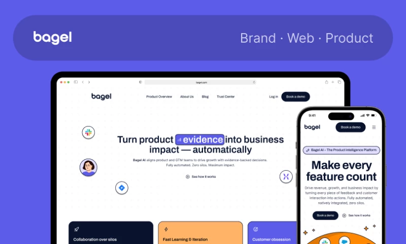 New digital identity and presence for a complex AI B2B product