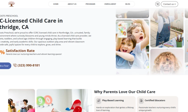 Volar Agency - Strong Roots Preschool - Early Childhood Education