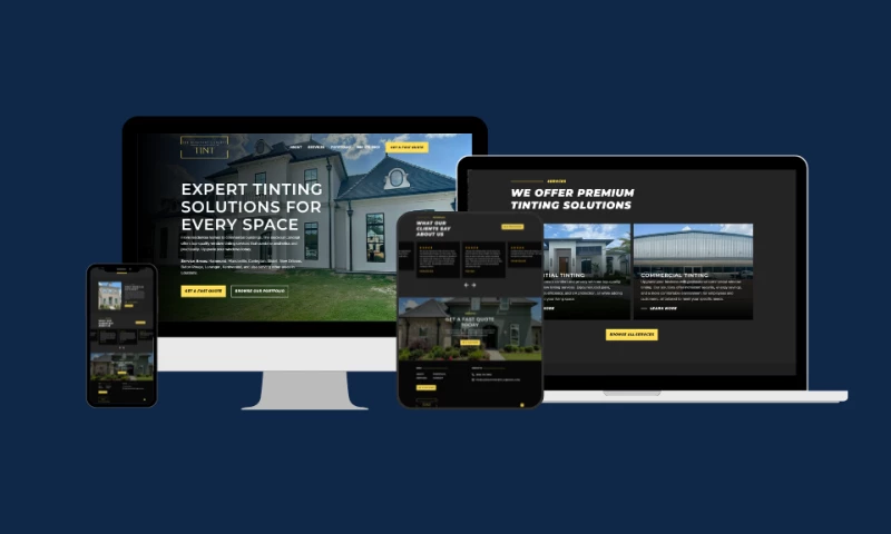 Louve Marketing - The Blackout Concept - Website