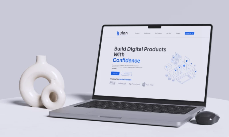 Ulan Software Software House Website for Development