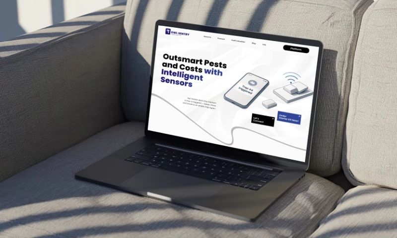 Owl Sentry SaaS Site For Smart Technology Solutions